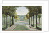 The garden with the menagerie of the Huis Zuydwind at s Gravenzande, 1746 by Anonymous