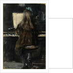 Floortje plays piano by Anonymous