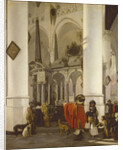 The Tomb of William the Silent in the Nieuwe Kerk in Delft, 1656 by Anonymous