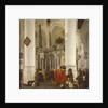 The Tomb of William the Silent in the Nieuwe Kerk in Delft, 1656 by Anonymous