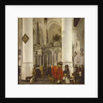 The Tomb of William the Silent in the Nieuwe Kerk in Delft, 1656 by Anonymous