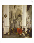 The Tomb of William the Silent in the Nieuwe Kerk in Delft, 1656 by Anonymous