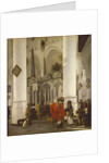 The Tomb of William the Silent in the Nieuwe Kerk in Delft, 1656 by Anonymous