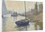 Ponton de la Félicité at Asnières (Opus no. 143), 1886 by Anonymous