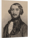 Portrait of the composer Heinrich Wilhelm Ernst, 1840 by Anonymous