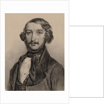 Portrait of the composer Heinrich Wilhelm Ernst, 1840 by Anonymous