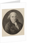 Portrait of the composer Karl Friedrich Christian Fasch, 1797 by Anonymous