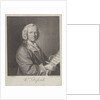 Portrait of the composer Willem de Fesch, 1751 by Anonymous