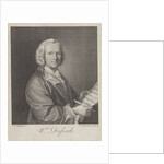 Portrait of the composer Willem de Fesch, 1751 by Anonymous