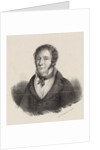 Portrait of the composer John Field, 1834 by Anonymous