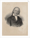 Portrait of the composer Gottfried Wilhelm Fink, 1840 by Anonymous