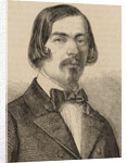 Portrait of the composer Adolphe Fumagalli, 1855 by Anonymous