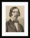 Portrait of the composer Adolphe Fumagalli, 1855 by Anonymous