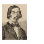 Portrait of the composer Adolphe Fumagalli, 1855 by Anonymous