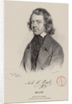 Portrait of the composer Niels Wilhelm Gade, 1844 by Anonymous