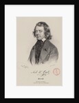 Portrait of the composer Niels Wilhelm Gade, 1844 by Anonymous