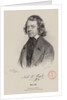 Portrait of the composer Niels Wilhelm Gade, 1844 by Anonymous