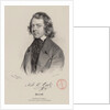 Portrait of the composer Niels Wilhelm Gade, 1844 by Anonymous