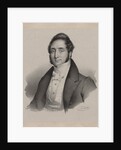 Portrait of the composer Jacques François Gallay, 1825 by Anonymous