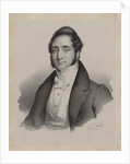 Portrait of the composer Jacques François Gallay, 1825 by Anonymous