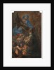 The Blessed Virgin Mary gives the white habit to Saint Norbert, 1707 by Anonymous