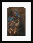 The Blessed Virgin Mary gives the white habit to Saint Norbert, 1707 by Anonymous