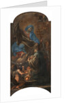 The Blessed Virgin Mary gives the white habit to Saint Norbert, 1707 by Anonymous