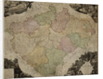 Map of the Kingdom of Bohemia, 1722 by Anonymous