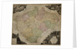 Map of the Kingdom of Bohemia, 1722 by Anonymous