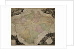 Map of the Kingdom of Bohemia, 1722 by Anonymous