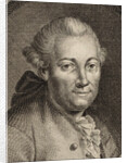 Portrait of the composer Florian Leopold Gassmann, 1780 by Anonymous