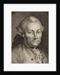 Portrait of the composer Florian Leopold Gassmann, 1780 by Anonymous