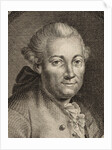 Portrait of the composer Florian Leopold Gassmann, 1780 by Anonymous