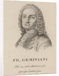 Portrait of the composer and violinist Francesco Saverio Geminiani, 1810s by Anonymous