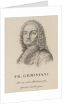Portrait of the composer and violinist Francesco Saverio Geminiani, 1810s by Anonymous