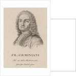 Portrait of the composer and violinist Francesco Saverio Geminiani, 1810s by Anonymous