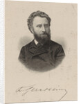 Portrait of the pianist und composer Friedrich Gernsheim, 1875 by Anonymous