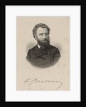 Portrait of the pianist und composer Friedrich Gernsheim, 1875 by Anonymous