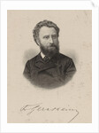 Portrait of the pianist und composer Friedrich Gernsheim, 1875 by Anonymous