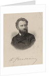 Portrait of the pianist und composer Friedrich Gernsheim, 1875 by Anonymous