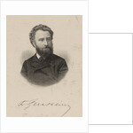 Portrait of the pianist und composer Friedrich Gernsheim, 1875 by Anonymous
