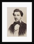 Portrait of the pianist und composer Friedrich Gernsheim, 1860s by Anonymous