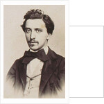 Portrait of the pianist und composer Friedrich Gernsheim, 1860s by Anonymous