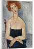 Red-headed Woman wearing a Pendant, 1918 by Anonymous