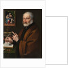 Portrait of the poet and medallist Giovanni Battista Caselli, 1557-1558 by Anonymous