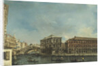 The Rialto Bridge with the Palazzo dei Camerlenghi in Venice by Anonymous