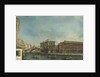 The Rialto Bridge with the Palazzo dei Camerlenghi in Venice by Anonymous