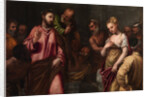 Christ and the Woman Taken in Adultery, c. 1550 by Anonymous