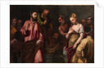 Christ and the Woman Taken in Adultery, c. 1550 by Anonymous