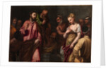 Christ and the Woman Taken in Adultery, c. 1550 by Anonymous